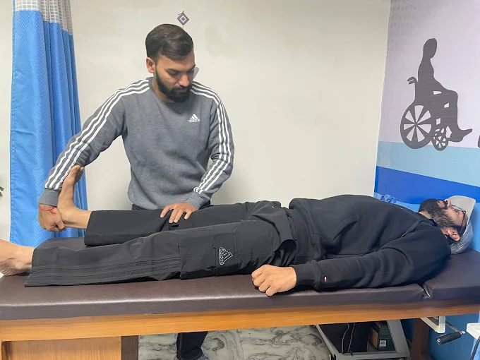 Rehabilitation session for mobility and recovery